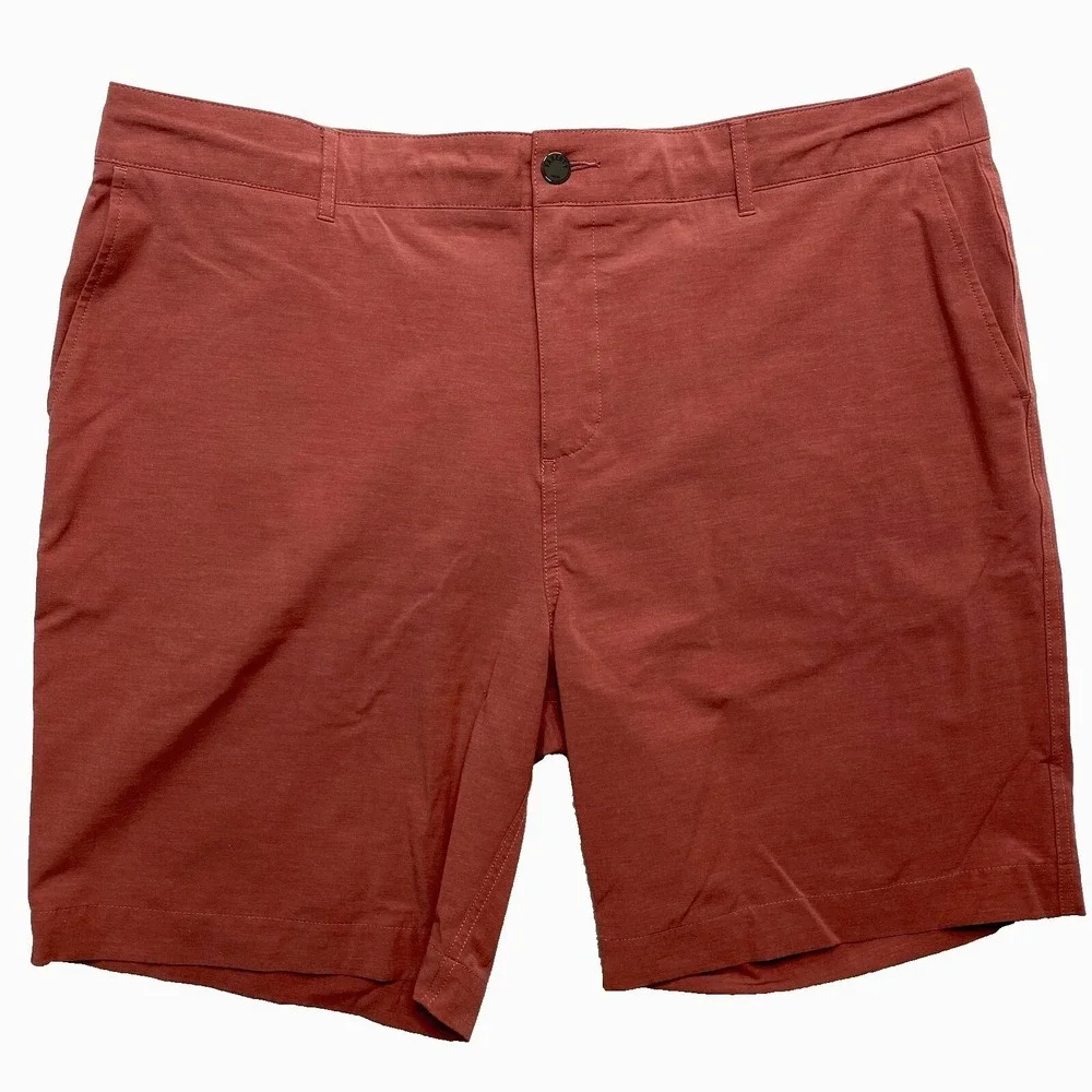 Faherty Mens 40 Drawstring Flat Front Boracay All Day Shorts